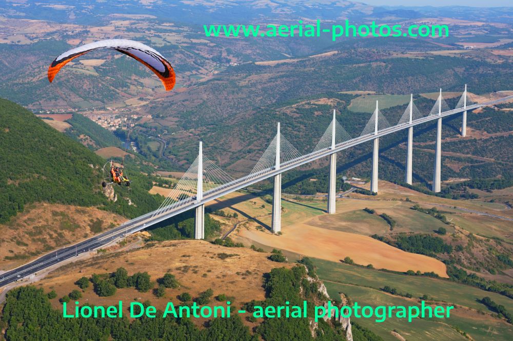 Lionel De Antoni, aerial photographer.