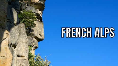 French Alps.