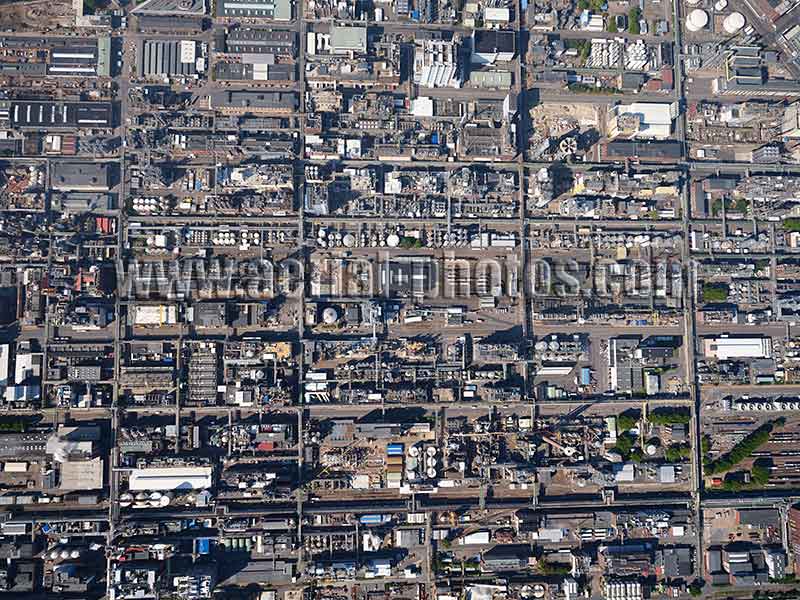 AERIAL VIEW photo of BASF Ludwigshafen, Rhineland-Palatinate, Germany. LUFTAUFNAHME luftbild, Rheinland-Pfalz, Deutschland.