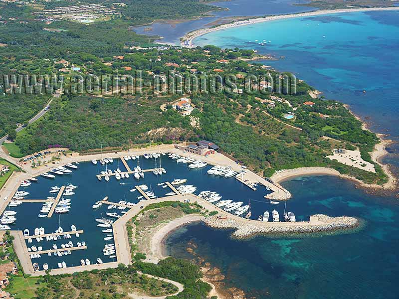 AERIAL VIEW photo of Puntaldia Marina, Sardinia, Italy. VEDUTA AEREA foto, Sardegna, Italia.