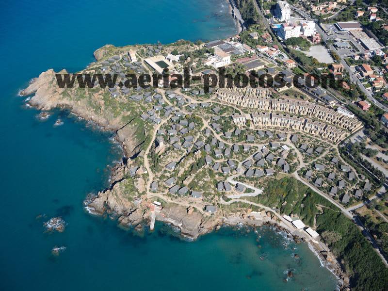 AERIAL VIEW photo of Cefalu, Sicily, Italy. VEDUTA AEREA foto, Sicilia, Italia.