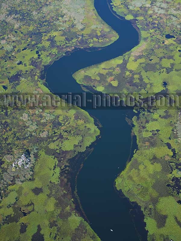 AERIAL VIEW photo of Lake Skadar. POGLED IZ VAZDUHA Skadarsko jezero, Crna Gora.